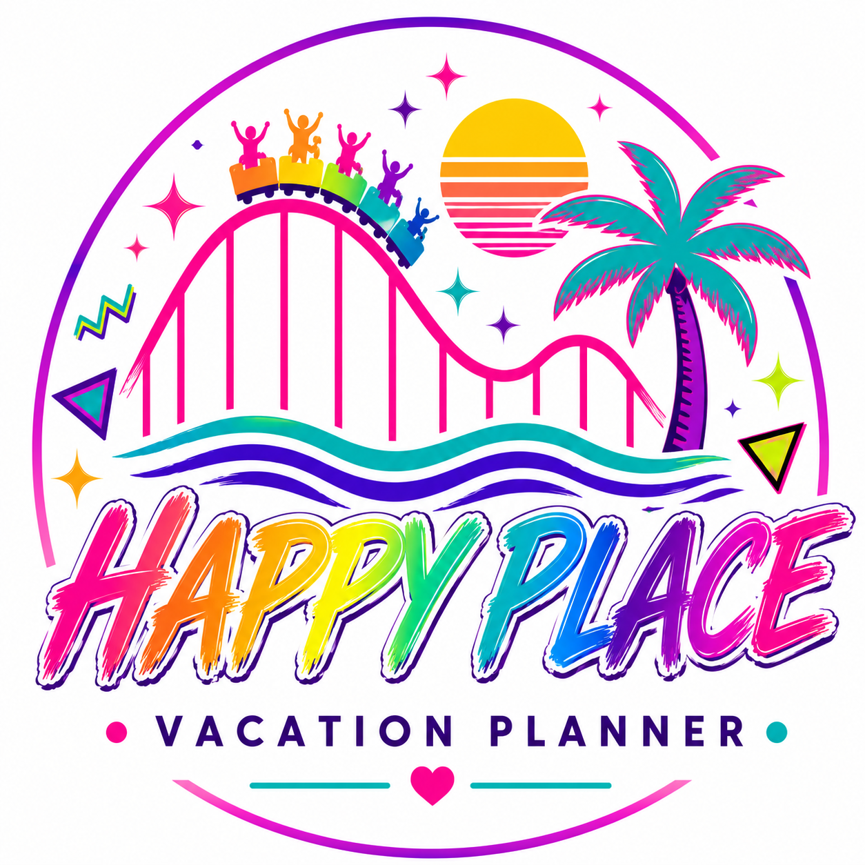 Happy Place Vacation Planner